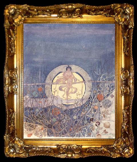 framed  Charles Rennie Macintosh The Harvest Moon, ta009-2
